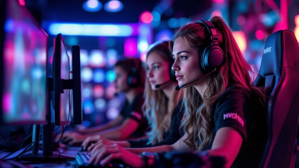 Women’s Participation in Professional Gaming Competitions Hits All-Time High Levels